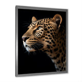 Stunning Portrait Of Leopard Wildlife - Leopard Living Room Wall Art