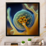 Macro Photography Of Marine Cells - Marine Animals Bedroom Wall Art