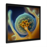 Macro Photography Of Marine Cells - Marine Animals Bedroom Wall Art