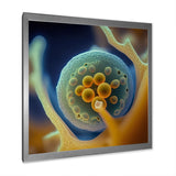 Macro Photography Of Marine Cells - Marine Animals Bedroom Wall Art
