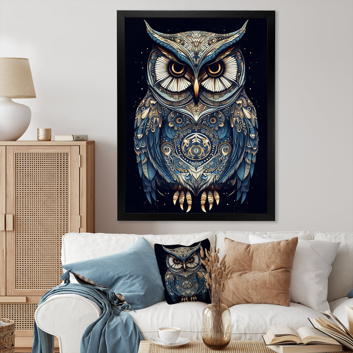White Owl Magic - Owl Home Decor Art