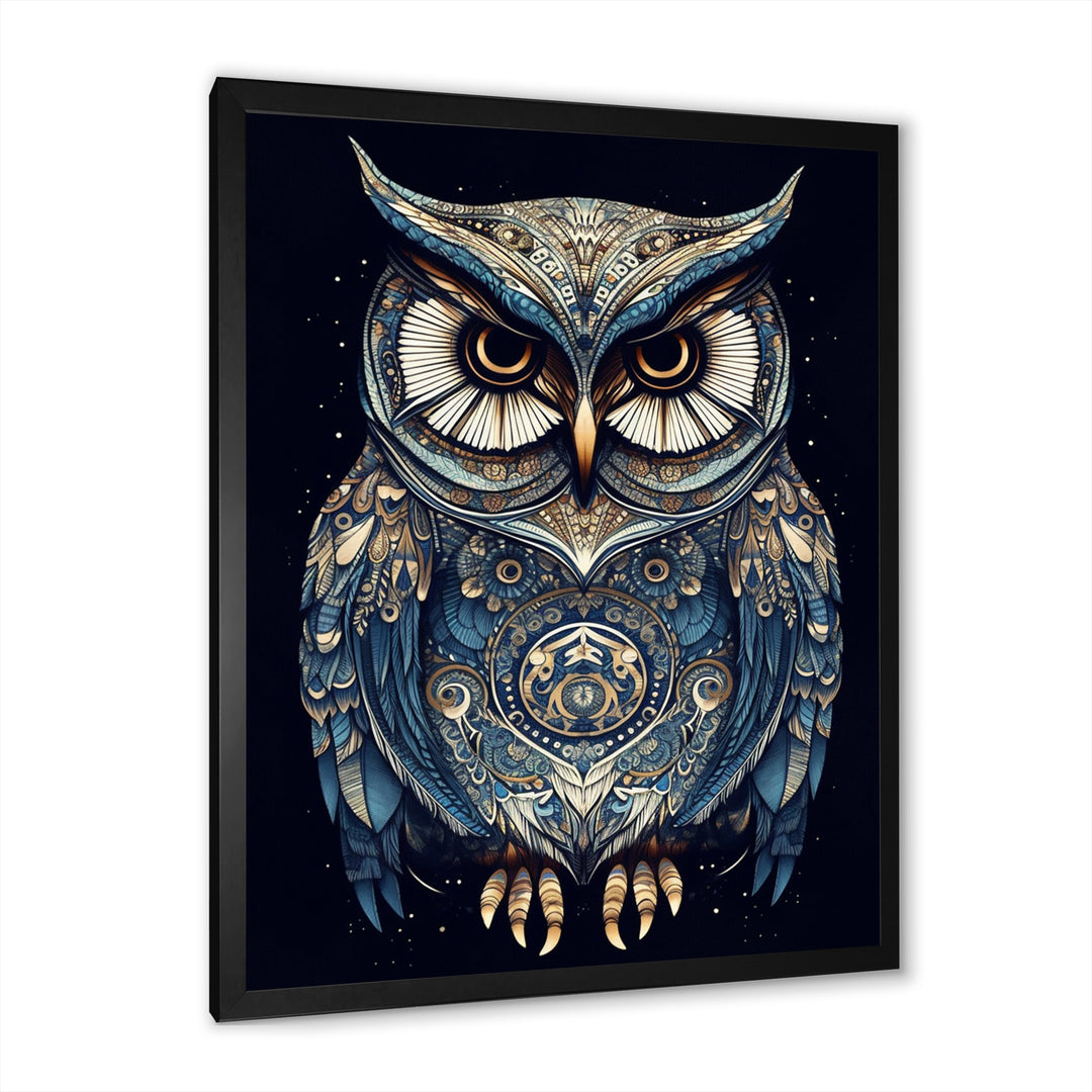White Owl Magic - Owl Home Decor Art