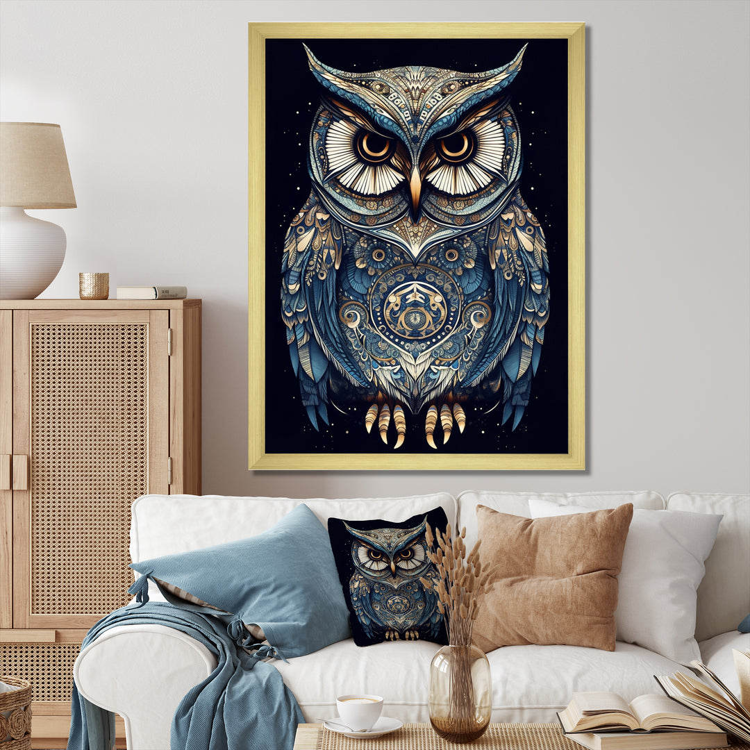 White Owl Magic - Owl Home Decor Art