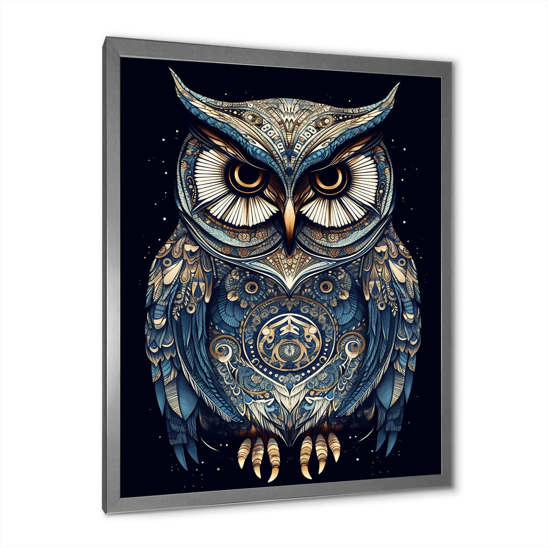 White Owl Magic - Owl Home Decor Art
