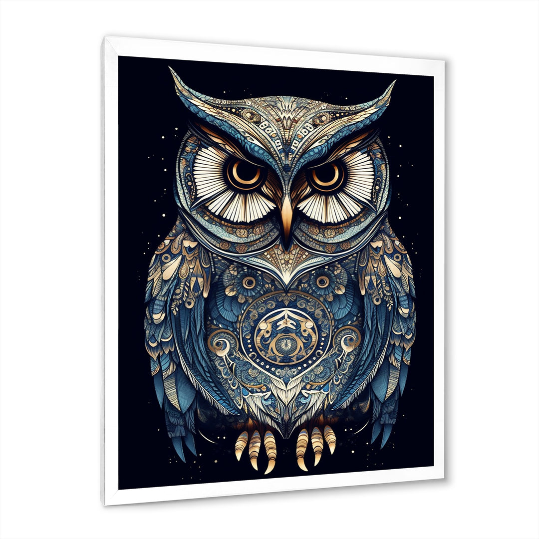 White Owl Magic - Owl Home Decor Art