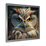 Portrait Of White Owl Wildlife Photography - Owl Bedroom Wall Art