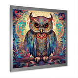Portrait Of Magical Owl In Enchanted Forest - Owl Wall Art Prints
