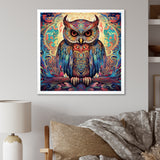 Portrait Of Magical Owl In Enchanted Forest - Owl Wall Art Prints
