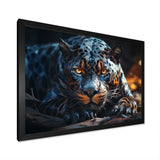 Wild Panter Resting In The Sun - Panther Canvas Wall Art