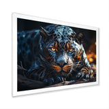 Wild Panter Resting In The Sun - Panther Canvas Wall Art