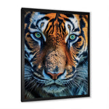 Portrait Of A Wild Tiger Nature Photography - Tiger Canvas Wall Art