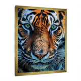 Portrait Of A Wild Tiger Nature Photography - Tiger Canvas Wall Art