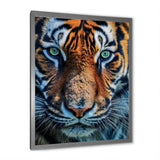 Portrait Of A Wild Tiger Nature Photography - Tiger Canvas Wall Art