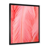 Boho Glam Pink Feather Elegance - Feathers Bedroom Wall Art