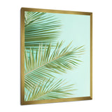 Tropical Palms Leaves Illustration - Feathers Wall Decor