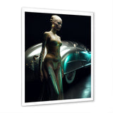 Classic Streamed lined Vintage Car Beauty 1940s - Classic Cars Canvas Wall Art
