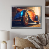 Vintage Old timer Classic Car Elegance - Cars Retro Canvas Wall Art