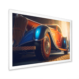 Vintage Old timer Classic Car Elegance - Cars Retro Canvas Wall Art