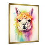 Cool Alpaca Portrait - Alpaca Wall Decor