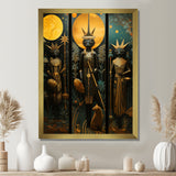 Ritual Cat Ceremony - Cat Canvas Wall Art