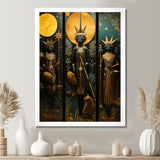 Ritual Cat Ceremony - Cat Canvas Wall Art
