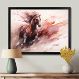 Grace Of Galloping Wild Horse - Horse Home Decor Art