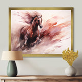 Grace Of Galloping Wild Horse - Horse Home Decor Art