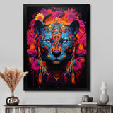 Tribe Of The Blue Jaguar - Leopard Wall Decor