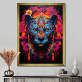 Tribe Of The Blue Jaguar - Leopard Wall Decor
