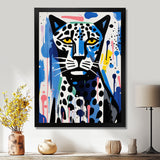 Abstract Portrait Of A Sad Tiger - Tiger Wall Decor
