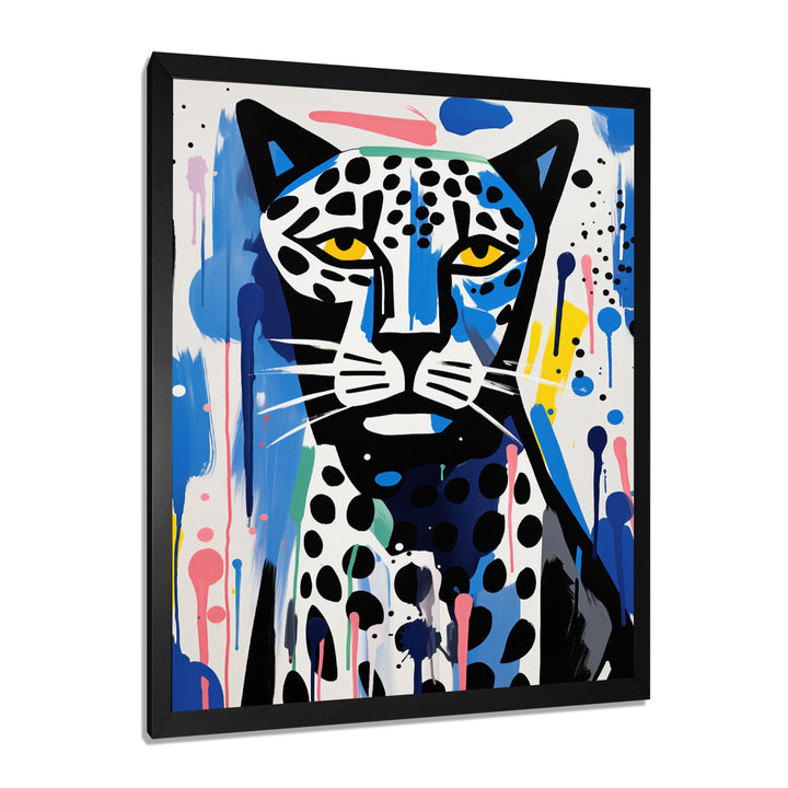 Abstract Portrait Of A Sad Tiger - Tiger Wall Decor