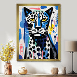 Abstract Portrait Of A Sad Tiger - Tiger Wall Decor