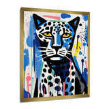 Abstract Portrait Of A Sad Tiger - Tiger Wall Decor