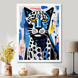 Abstract Portrait Of A Sad Tiger - Tiger Wall Decor