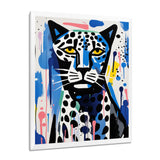 Abstract Portrait Of A Sad Tiger - Tiger Wall Decor