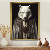 White Wolf Wisdom Of Noble Grace - Wolf Wall Art Prints