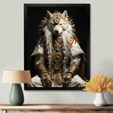 White Wolf Shaman Tribal Wisdom - White Wolf Wall Art