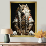White Wolf Shaman Tribal Wisdom - White Wolf Wall Art