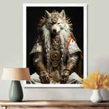 White Wolf Shaman Tribal Wisdom - White Wolf Wall Art