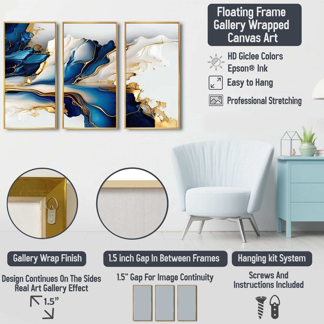USA Great Smoky Mountains Landscape I - Multi-Panel Canvas Prints