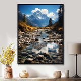 USA Grand Teton National Park - Landscapes Canvas Wall Art