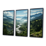 USA Great Smoky Mountains Landscape I - Multi-Panel Canvas Prints