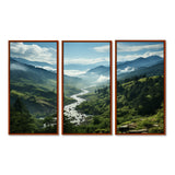 USA Great Smoky Mountains Landscape I - Multi-Panel Canvas Prints