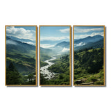 USA Great Smoky Mountains Landscape I - Multi-Panel Canvas Prints
