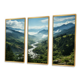 USA Great Smoky Mountains Landscape I - Multi-Panel Canvas Prints