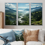 USA Great Smoky Mountains Landscape I - Multi-Panel Canvas Prints