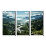 USA Great Smoky Mountains Landscape I - Multi-Panel Canvas Prints