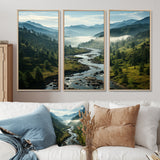 USA Great Smoky Mountains Landscape III - Canvas Wall Art Sets