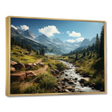 USA Rocky Mountain National Park River II - Landscapes Canvas Wall Art