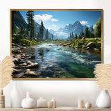 USA Yosemite National Park Landscape III - Landscapes Canvas Wall Art